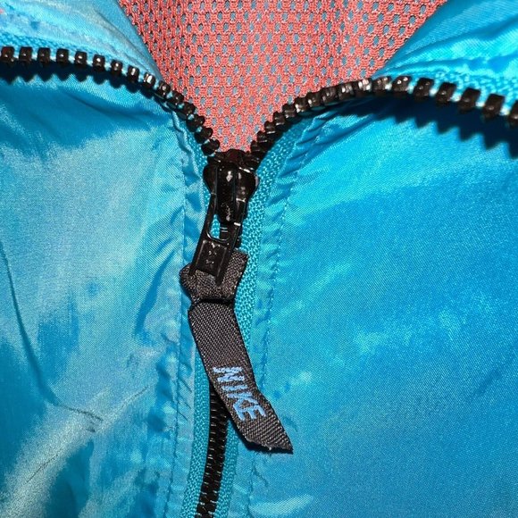 VTG Men’s Nike Black Tag Full Zip Lightweight Logo Windbreaker Jacket XXL Rare - Picture 3 of 12